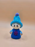 Bloempot jongen (winter)
